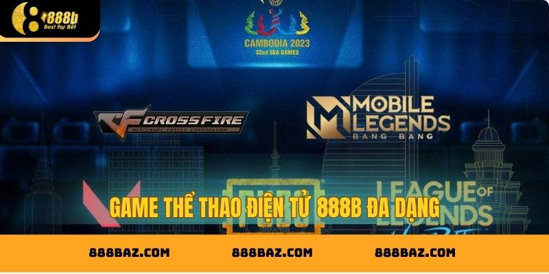 Game thể thao điện tử 888B đa dạng